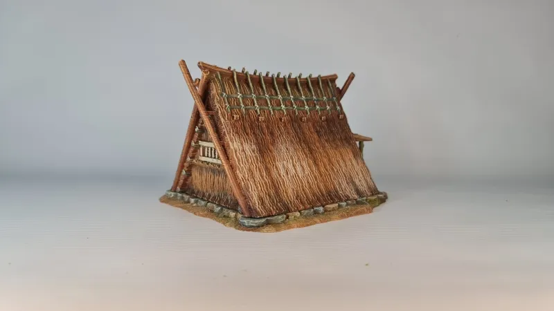 Japanisches Nur Dach Farmhaus 05